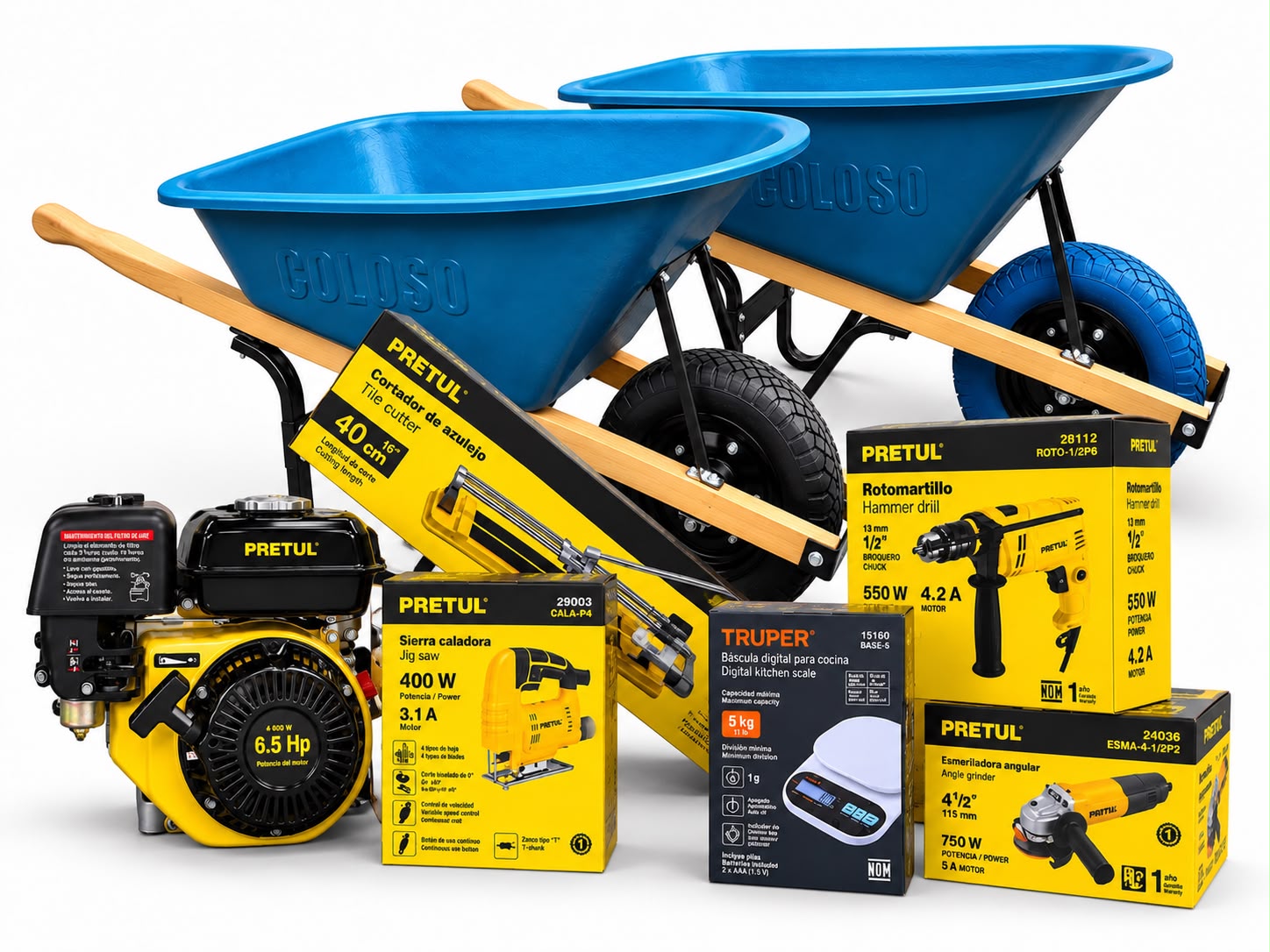 Equipos para obra